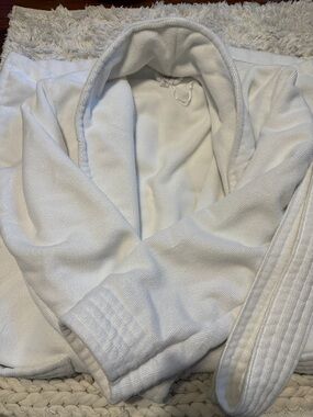 Auden White Thick Towel Robe Women